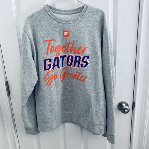 Florida Gators UF Football Sweatshirt Mens Large Pullover Graphic Print L - Picture 1 of 4